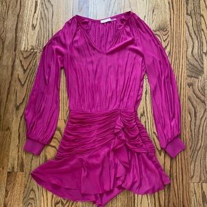 Ramy Brook Becca Ruched Mini Dress